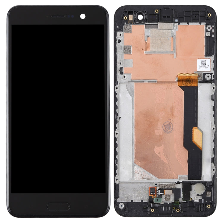 Original LCD Screen for HTC U Play Digitizer Full Assembly with Frame (Black) - free shipping - PMC TechLife - Order now!