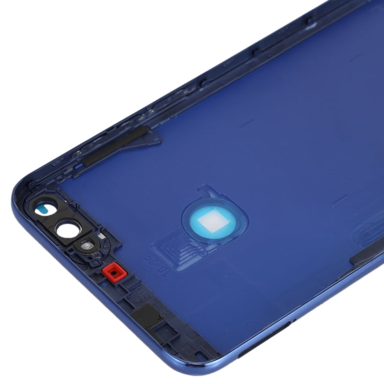 Back Cover with Side Keys for Huawei Enjoy 8(Blue) - Back Cover by PMC Jewellery | Online Shopping South Africa | PMC Jewellery