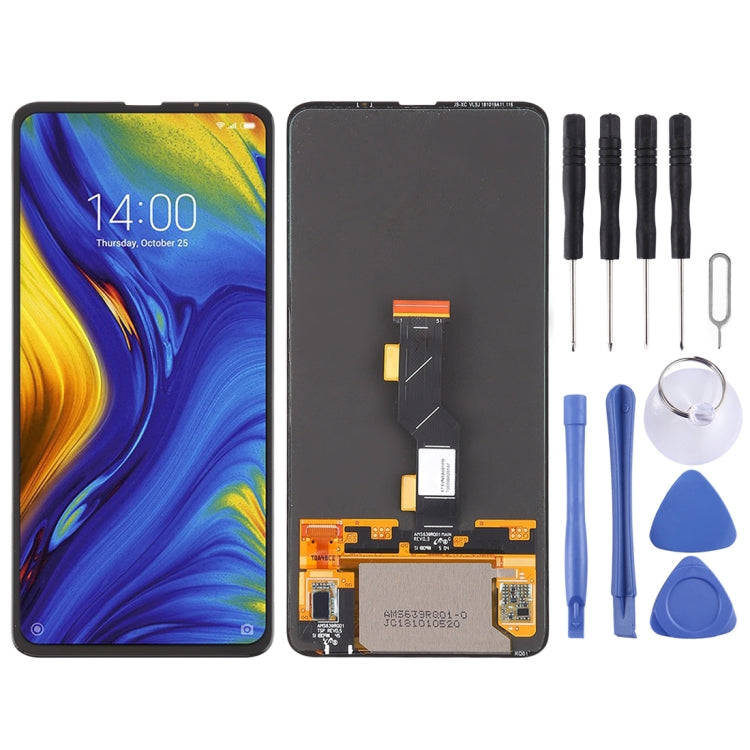 Original AMOLED LCD Screen for Xiaomi Mi Mix 3 with Digitizer Full Assembly(Black) - free shipping - PMC TechLife - Order now!