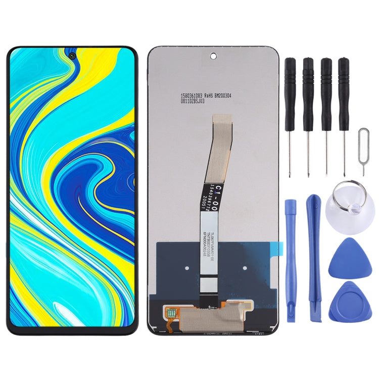 LCD Screen and Digitizer Full Assembly for Xiaomi Redmi Note 9S / Redmi Note 9 Pro / Redmi Note 9 Pro Max / Redmi Note 9 Pro (India) / Note 10 Lite(Black) - LCD Screen by PMC Jewellery | Online Shopping South Africa | PMC Jewellery