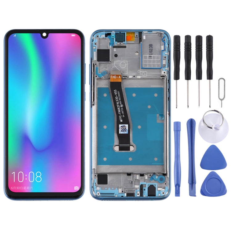 OEM LCD Screen for Huawei Honor 10 Lite Digitizer Full Assembly with Frame(Blue) - free shipping - PMC TechLife - Order now!