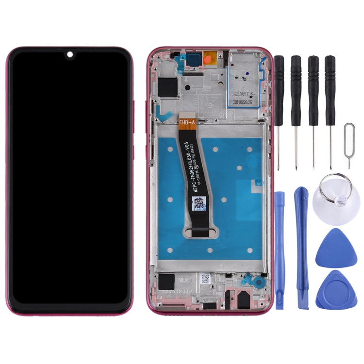 OEM LCD Screen for Huawei Honor 10 Lite Digitizer Full Assembly with Frame(Red) - free shipping - PMC TechLife - Order now!