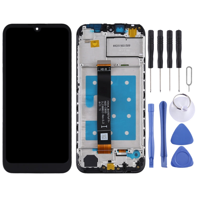 OEM LCD Screen for Huawei Y5 (2019) Digitizer Full Assembly with Frame(Black) - LCD Screen by PMC TechLife | Online Shopping South Africa | PMC TechLife
