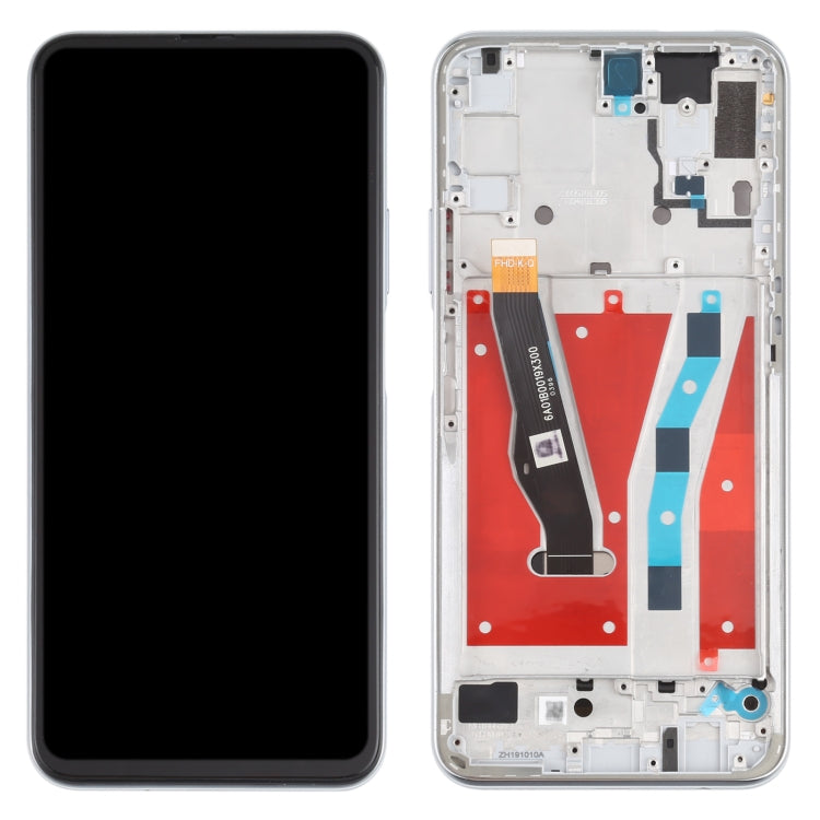 OEM LCD Screen for Huawei P smart Pro 2019 Digitizer Full Assembly with Frame(Silver) - free shipping - PMC TechLife - Order now!