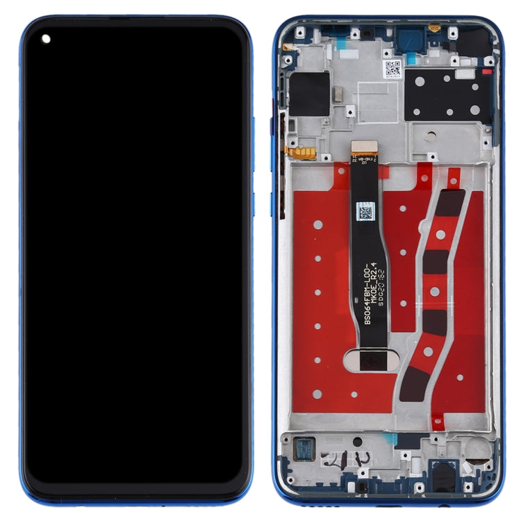 OEM LCD Screen for Huawei Nova 6 SE Digitizer Full Assembly with Frame(Blue) - free shipping - PMC TechLife - Order now!