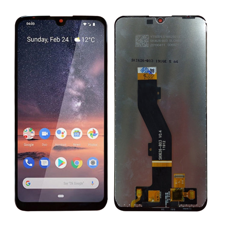 TFT LCD Screen for Nokia 3.2 with Digitizer Full Assembly (Black) - free shipping - PMC TechLife - Order now!