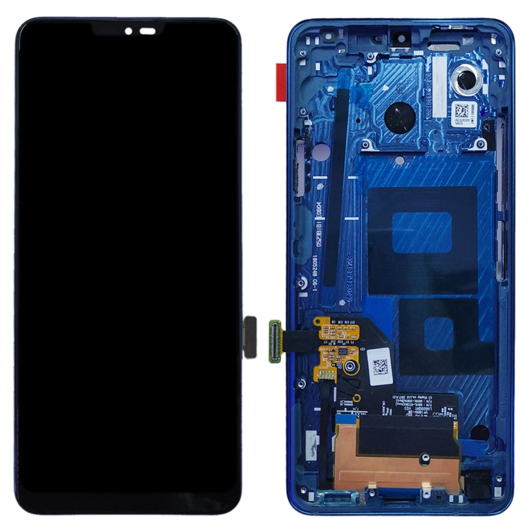 Original LCD Screen for LG G7 ThinQ / G710 G710EM G710PM G710VMP Digitizer Full Assembly with Frame (Blue) - free shipping - PMC TechLife - Order now!