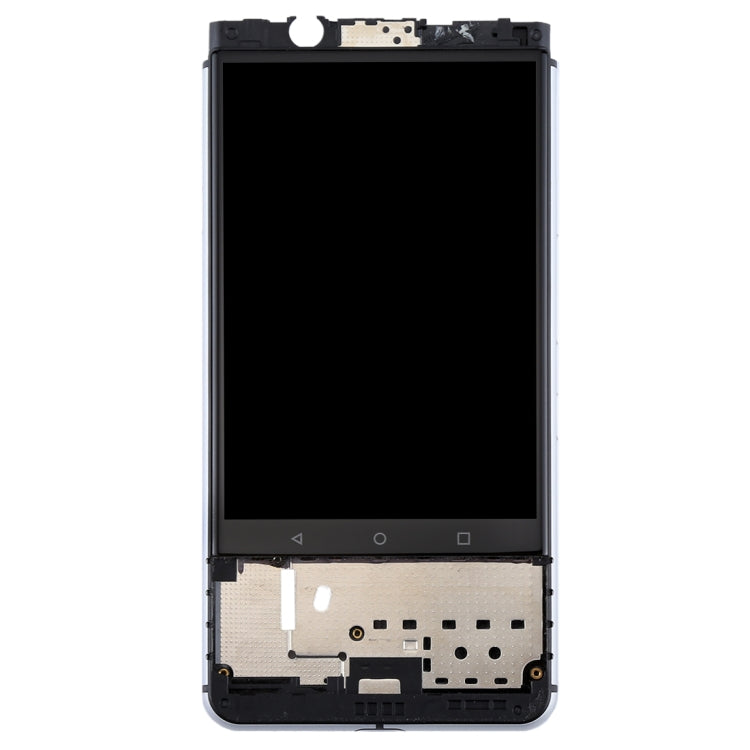 OEM LCD Screen for BlackBerry Keyone Digitizer Full Assembly with Frame(Silver) - free shipping - PMC TechLife - Order now!