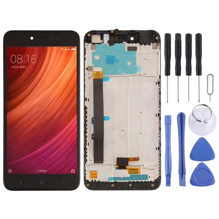 TFT LCD Screen for Xiaomi Redmi Note 5A Prime / Remdi Y1 Digitizer Full Assembly with Frame(Black) - free shipping - PMC TechLife - Order now!