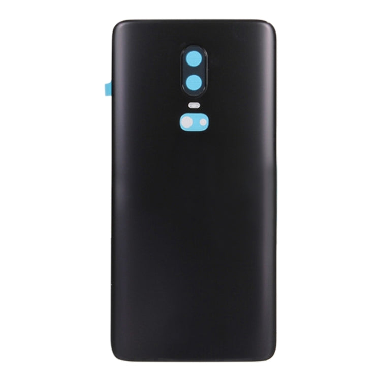 For OnePlus 6 Back Cover (Midnight Black) - Back Cover by PMC TechLife | Online Shopping South Africa | PMC TechLife