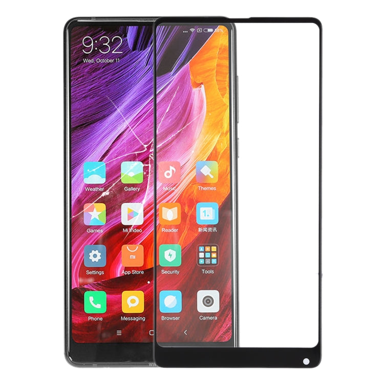 Front Screen Outer Glass Lens for Xiaomi Mi Mix2(Black) - free shipping - PMC TechLife - Order now!