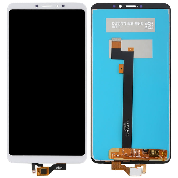 LCD Screen and Digitizer Full Assembly for Xiaomi Mi Max 3(White) - free shipping - PMC TechLife - Order now!