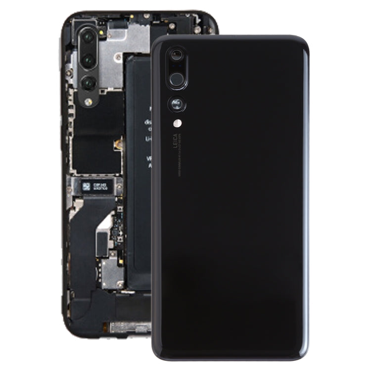 Battery Back Cover with Camera Lens for Huawei P20 Pro(Black) - Back Cover by PMC TechLife | Online Shopping South Africa | PMC TechLife