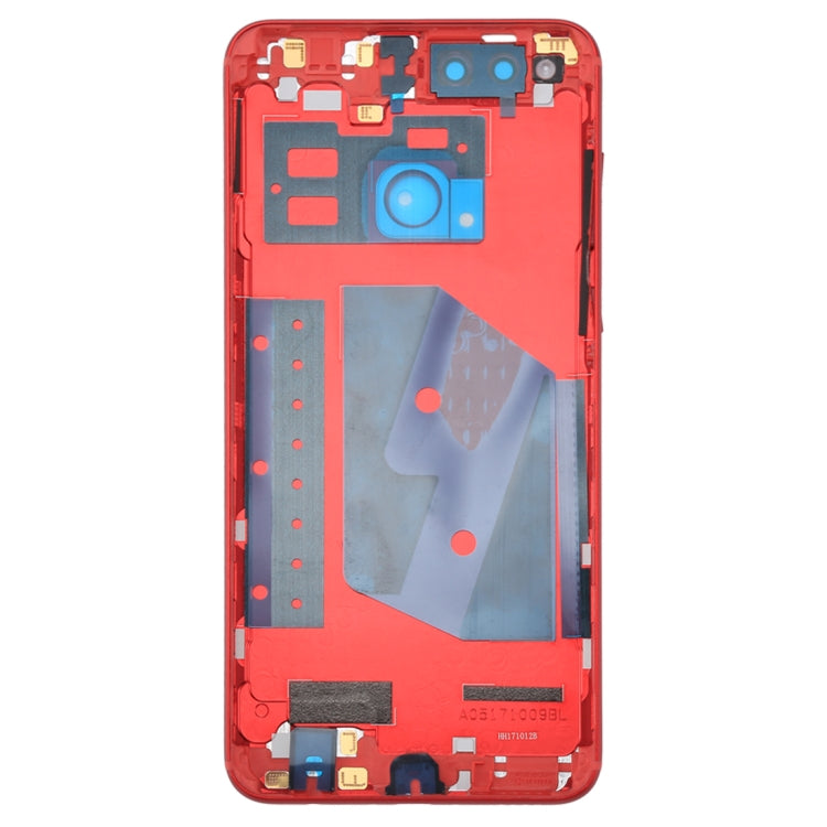 For Huawei Honor Play 7X Back Cover(Red) - Back Cover by PMC Jewellery | Online Shopping South Africa | PMC Jewellery