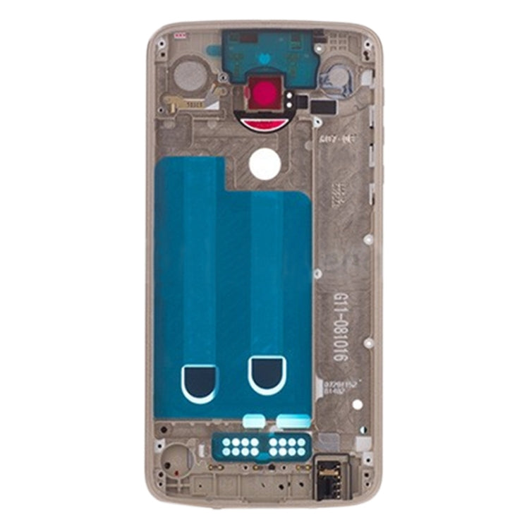 Middle Frame Bezel Plate for Motorola Moto Z Play XT1635(Gold) - Frame Bezel Plate by PMC TechLife | Online Shopping South Africa | PMC TechLife