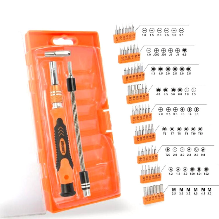 JAKEMY JM-8125 58 in 1 Screwdriver Set Tool for Repairing Phones - Screwdriver Set by JAKEMY | Online Shopping South Africa | PMC Jewellery | Buy Now Pay Later Mobicred