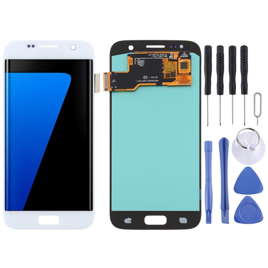 OLED LCD Screen for Samsung Galaxy S7 with Digitizer Full Assembly (Silver) - LCD Screen by PMC Jewellery | Online Shopping South Africa | PMC Jewellery