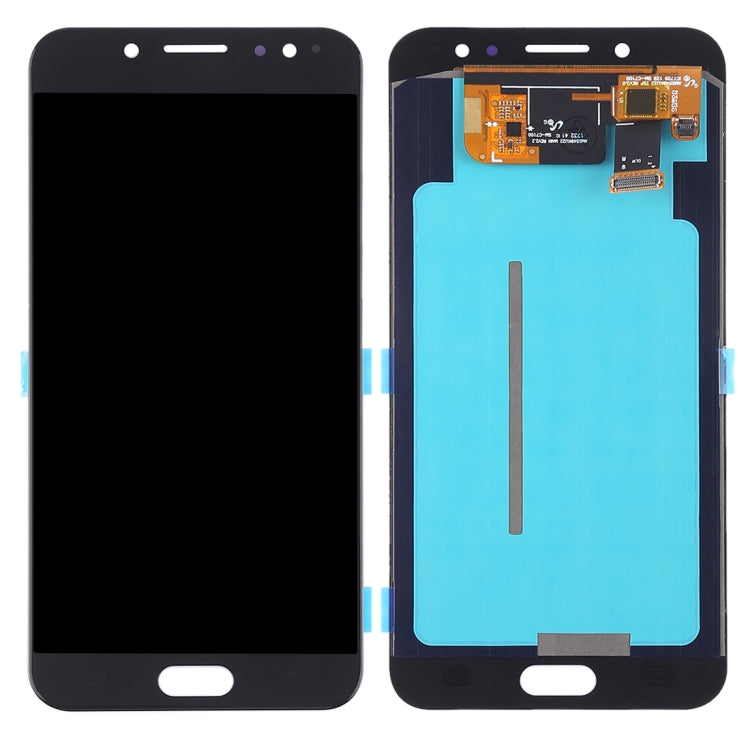 OLED LCD Screen for Galaxy C8, C710F/DS, C7100 with Digitizer Full Assembly (Black) - free shipping - PMC TechLife - Order now!