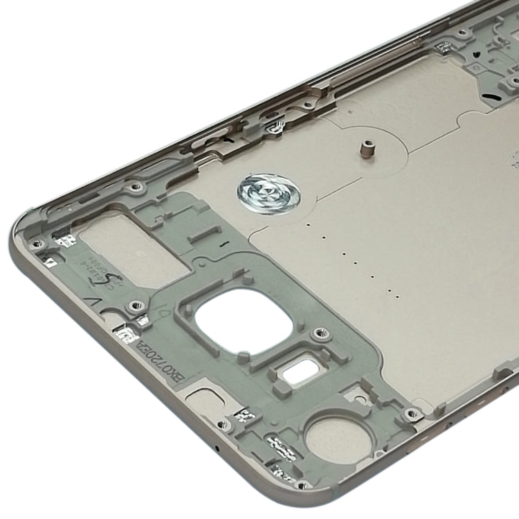 For Galaxy C7 Back Cover (Gold) - Back Cover by PMC TechLife | Online Shopping South Africa | PMC TechLife