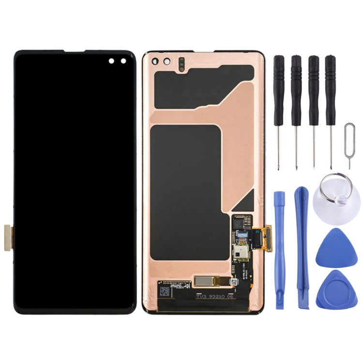 Original Super AMOLED LCD Screen for Galaxy S10+ (Digitizer Full Assembly Black) - LCD Screen by PMC Jewellery | Online Shopping South Africa | PMC Jewellery