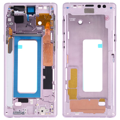 For Samsung Galaxy Note9 SM-N960F/DS, SM-N960U, SM-N9600/DS  Middle Frame Bezel Plate with Side Keys (Purple) - Frame Bezel Plate by PMC Jewellery | Online Shopping South Africa | PMC Jewellery