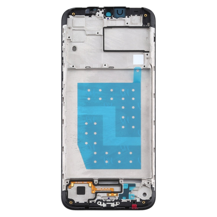 Front Housing LCD Frame Bezel Plate for Motorola Moto G8 Power Lite (Black) - Frame Bezel Plate by PMC TechLife | Online Shopping South Africa | PMC TechLife