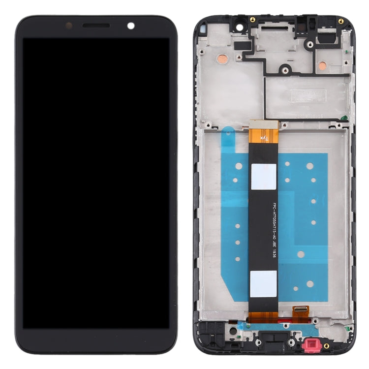 TFT LCD Screen for Motorola Moto E6 Play Digitizer Full Assembly with Frame (Black) - free shipping - PMC TechLife - Order now!
