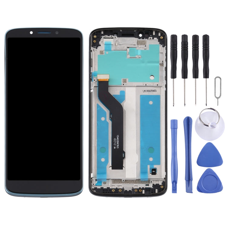 TFT LCD Screen for Motorola Moto E5 Plus Digitizer Full Assembly with Frame(Black) - free shipping - PMC TechLife - Order now!