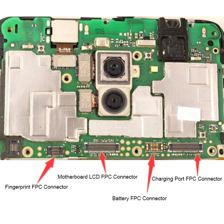 For Huawei Mate 30 Pro / Mate 30 10PCS Motherboard LCD Display FPC Connector - FPC Connector by PMC TechLife | Online Shopping South Africa | PMC TechLife