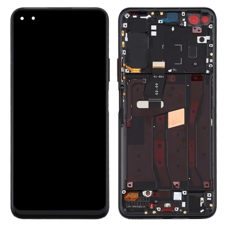 OEM LCD Screen for Huawei Nova 6 4G Digitizer Full Assembly with Frame(Black) - free shipping - PMC TechLife - Order now!
