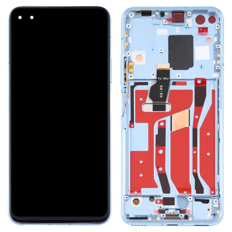 OEM LCD Screen for Huawei Nova 6 5G Digitizer Full Assembly with Frame(Blue) - free shipping - PMC TechLife - Order now!