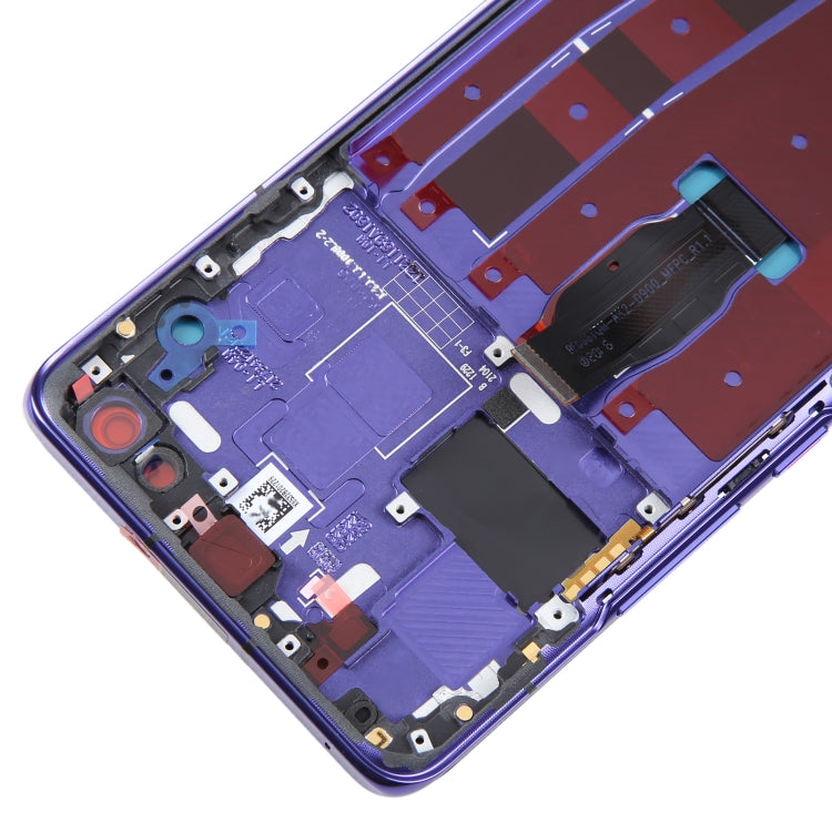 LCD Screen and Digitizer Full Assembly with Frame for Huawei Nova 7 Pro 5G(Blue) - free shipping - PMC TechLife - Order now!