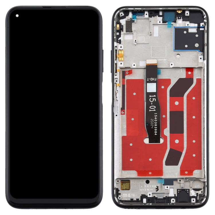OEM LCD Screen for Huawei P40 Lite Digitizer Full Assembly with Frame(Black) - free shipping - PMC TechLife - Order now!
