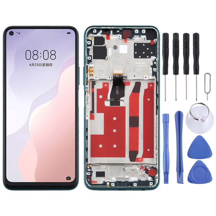 OEM LCD Screen for Huawei Nova 7 SE Digitizer Full Assembly with Frame���Green) - free shipping - PMC TechLife - Order now!