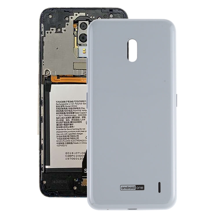 Original Battery Back Cover for Nokia 2.2 / TA-1183 / TA-1179 / TA-1191 / TA-1188(Grey) - Back Cover by PMC Jewellery | Online Shopping South Africa | PMC Jewellery