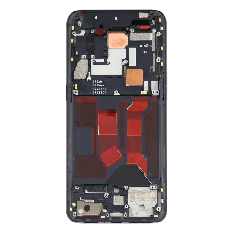 For OPPO Reno 10x zoom Front Housing LCD Frame Bezel Plate (Black) - free shipping - PMC TechLife - Order now!