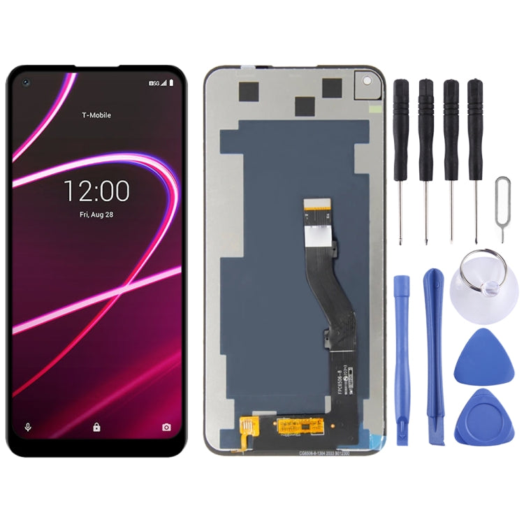 LCD Screen and Digitizer Full Assembly for T-Mobile REVVL 5G T790 T790W(Black) - free shipping - PMC TechLife - Order now!