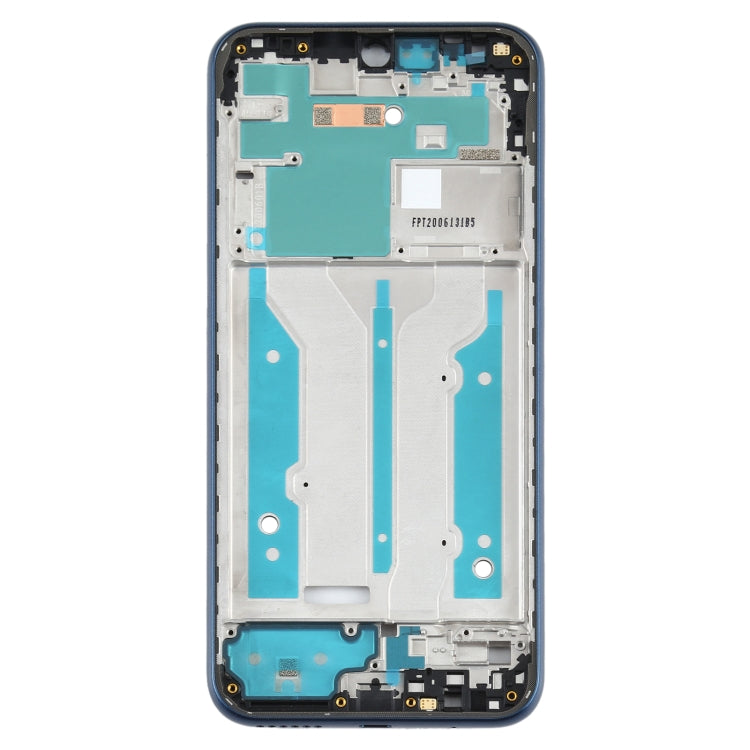 Front Housing LCD Frame Bezel Plate for Motorola Moto E (2020) (Blue) - Frame Bezel Plate by PMC TechLife | Online Shopping South Africa | PMC TechLife