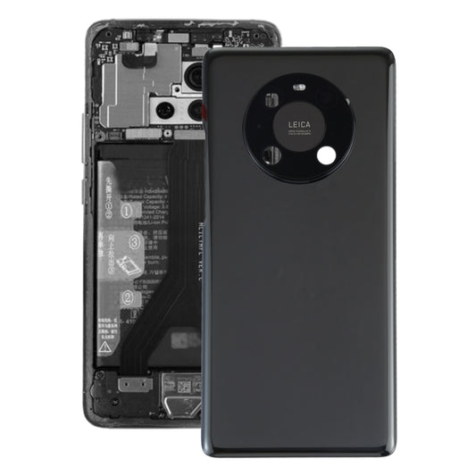 Original Battery Back Cover with Camera Lens Cover for Huawei Mate 40 Pro(Black) - Back Cover by PMC Jewellery | Online Shopping South Africa | PMC Jewellery