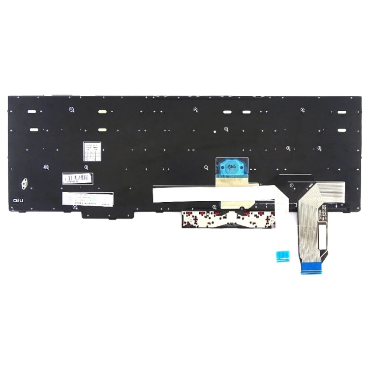 US Version Keyboard for Lenovo Thinkpad E580 E585 E590 E595 T590 P53S L580 L590 P52 P72 P53 P73 (Silver) - Replacement Keyboards by PMC TechLife | Online Shopping South Africa | PMC TechLife