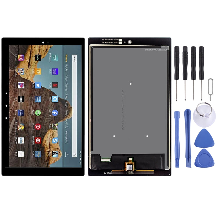 OEM LCD Screen for Amazon Fire HD 10 2019 9th Gen m2v3r5 with Digitizer Full Assembly (Black) - free shipping - PMC TechLife - Order now!