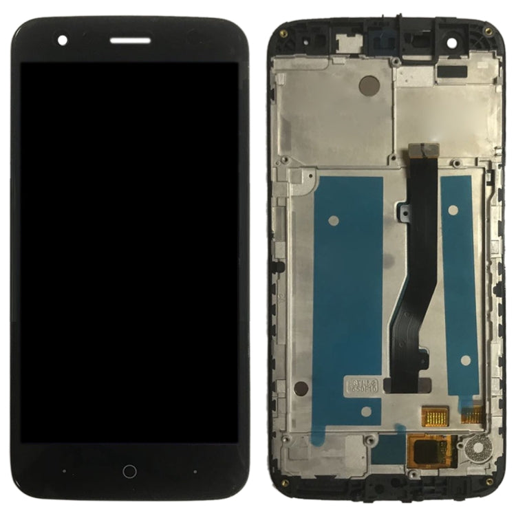 OEM LCD Screen for ZTE Blade V8 Lite  Digitizer Full Assembly with Frame���Black) - free shipping - PMC TechLife - Order now!