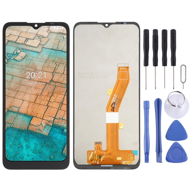 LCD Screen and Digitizer Full Assembly For Nokia C20(Black) - free shipping - PMC TechLife - Order now!