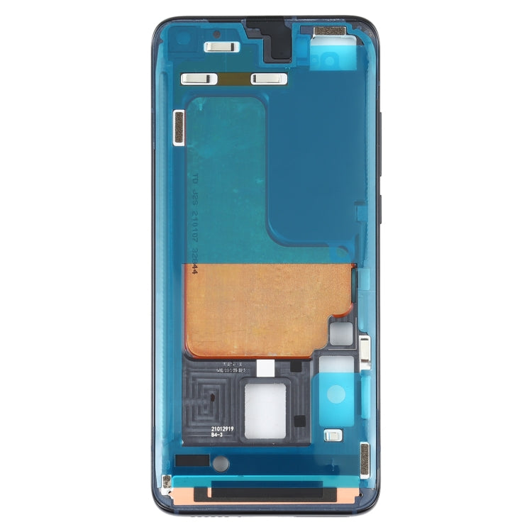 Original Front Housing LCD Frame Bezel Plate for Xiaomi Mi 10S(Black) - Frame Bezel Plate by PMC TechLife | Online Shopping South Africa | PMC TechLife
