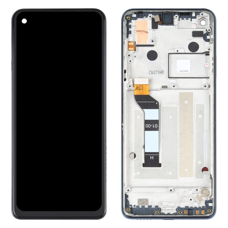 Original LCD Screen for Motorola One Action XT2013-1 XT2013-2 XT2013-4 Digitizer Full Assembly with Frame (Blue) - free shipping - PMC TechLife - Order now!