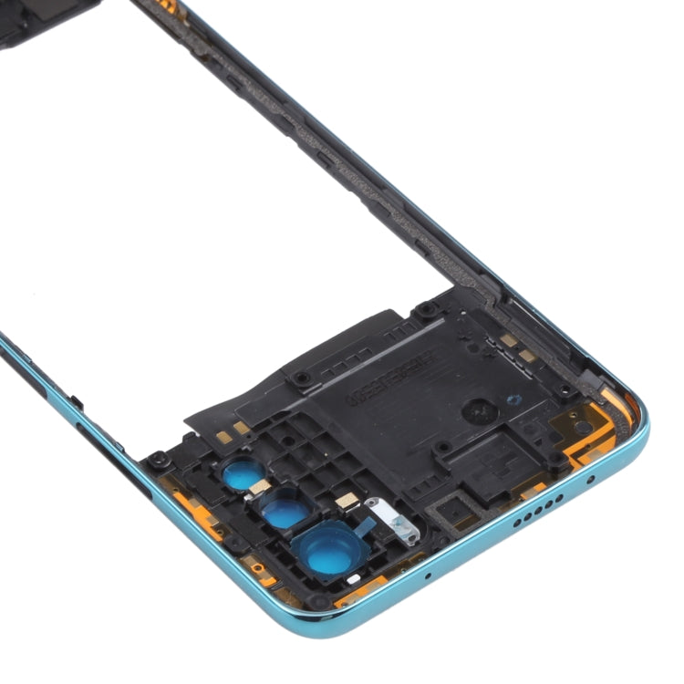 Middle Frame Bezel Plate for Xiaomi Redmi Note 10 Pro 5G (Blue) - Frame Bezel Plate by PMC TechLife | Online Shopping South Africa | PMC TechLife