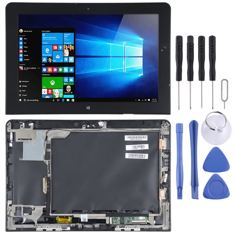 OEM LCD Screen for Lenovo Thinkpad 10 1st Gen B101UAN01.C Digitizer Full Assembly with Frame (Black) - free shipping - PMC TechLife - Order now!