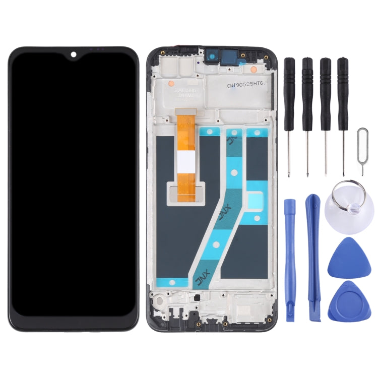 LCD Screen and Digitizer Full Assembly With Frame for OPPO Realme C2 / A1k - free shipping - PMC TechLife - Order now!