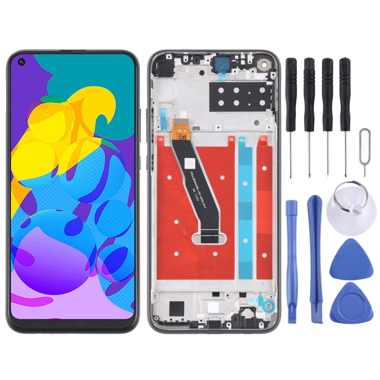 OEM LCD Screen for Honor Play 4T Digitizer Full Assembly With Frame(Black) - free shipping - PMC TechLife - Order now!