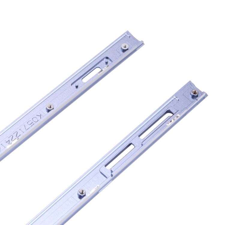 1 Pair Metal Side Part Sidebar For Sony Xperia XA2 Ultra (Blue) - Frame Bezel Plate by PMC TechLife | Online Shopping South Africa | PMC TechLife
